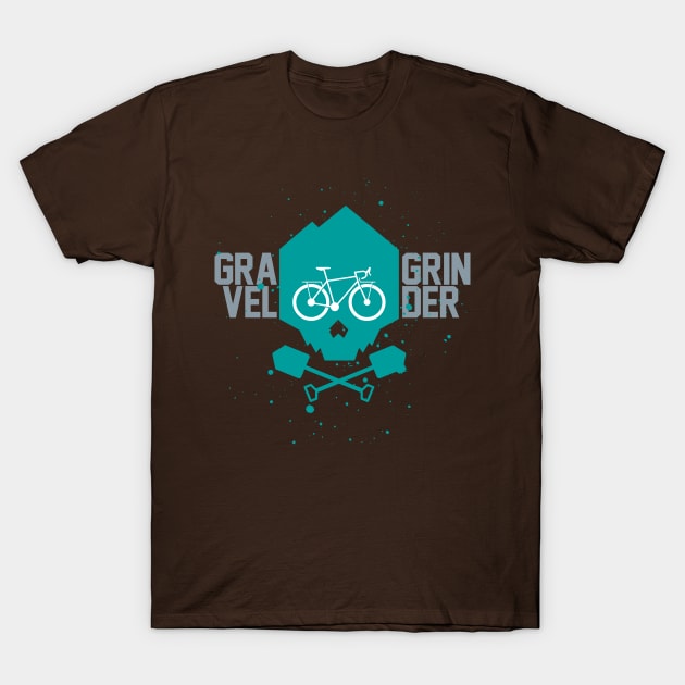 Gravel Grinder T-Shirt by reigedesign